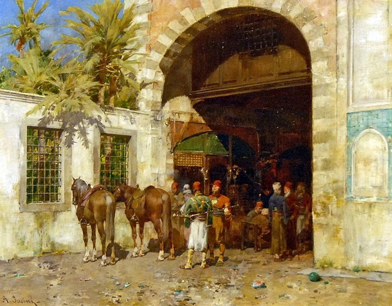 Ingresso al Cairo Bazaar - Museo di Belle Arti di Montreal)